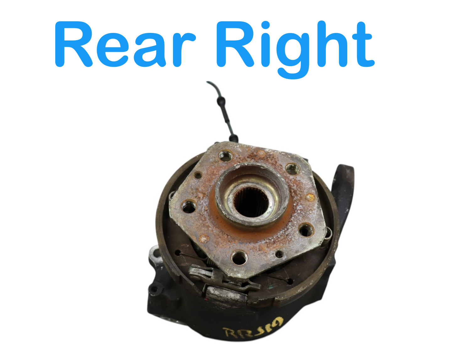 06-10 Maserati Quattroporte M139 Rear Right Side Wheel Spindle Knuckle Hub Oem