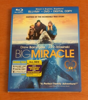 Big Miracle Blu-ray Drew Barrymore  John Krasinski  Kristen Bell  Ted Danson