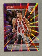 2024-25 Donruss Euroleague Purple Laser Filip Petrusev /99 #4 Crvena Zvezda