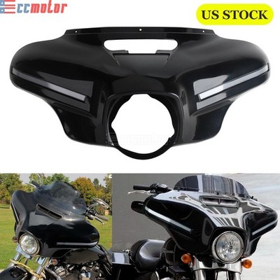 Batwing Fairing & Turn Signal Light For Harley Touring Electra Street Tri Glide