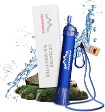 Wasserfilter Outdoor - Trinkwasserfilter Für 4000 Liter Gefiltertes Wasser - Tri