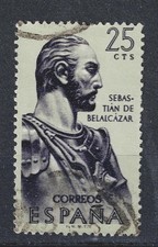 España Famoso Ecuador Explorador Sebastián De Belalcázar Sello 1964 A-20