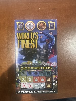 DC Comics Dice Masters World's Finest 2-Player Starter Set NEW SEALED FREE SHIPP