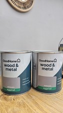 Good Homes Eggshell Paint 750ml x 2 Tins In Delaware B&Q New