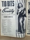 1943 Winter TID BITS OF BEAUTY Magazine Panette / Betty Grable VG — photo 3