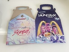McDonalds Kpop Demon Hunters Huntrix Saja Boys Happy Meal Empty Box Only