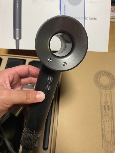 Secador de pelo profesional Dyson HD03 supersónico iónico metal negro 100 V probado - Imagen 5 de 10