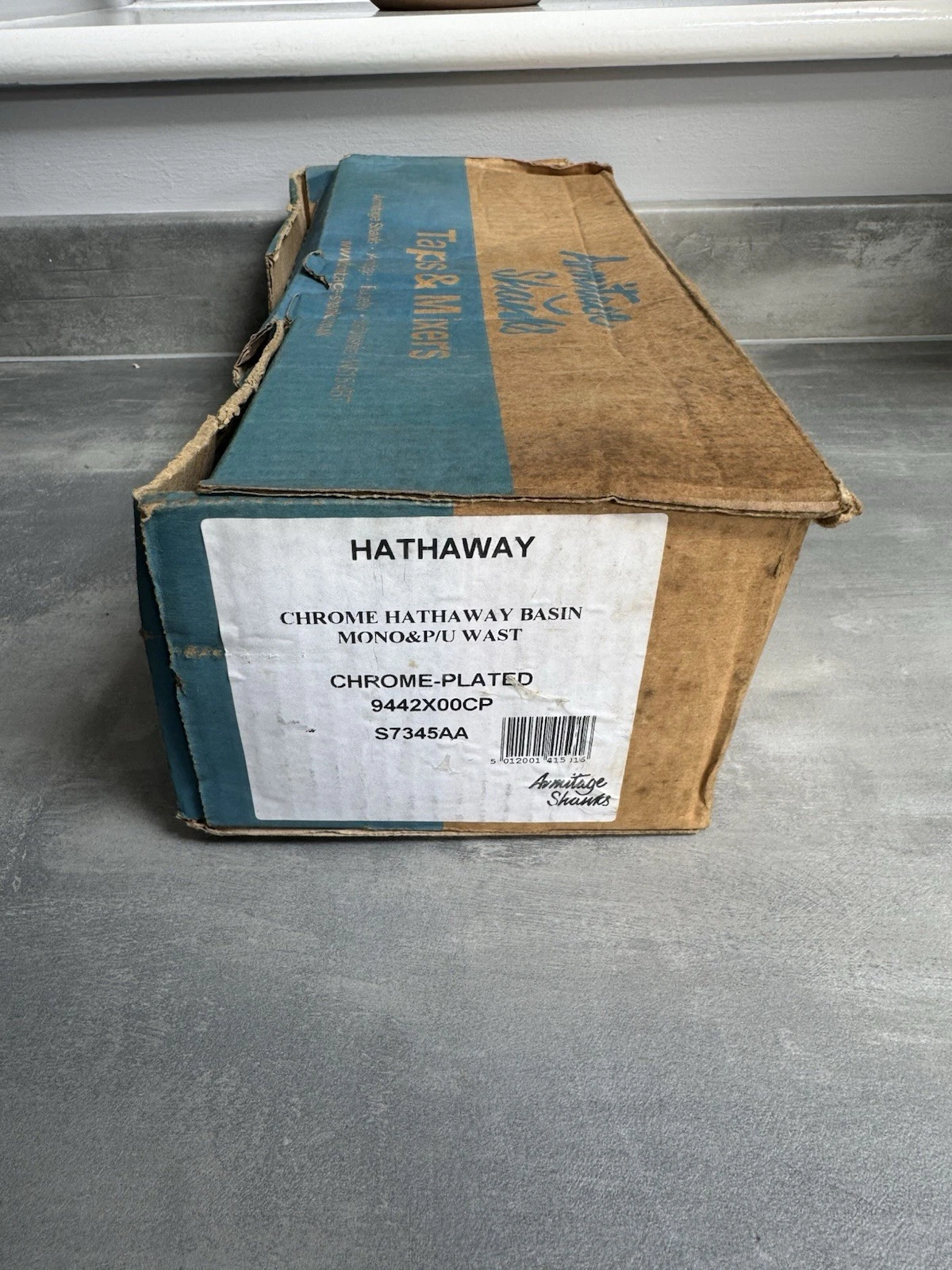 Armitage Shanks Hathaway Chrome Basin Monobloc Mixer S7345AA Brand New