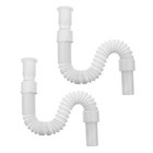  2 Pcs Dishwasher Drain Hose Flexible Pipe Extension for Washing Machine