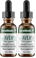 NutraMedix Avea Turmeric Extract Liquid Supplement Stress Mood Support Inflammat
