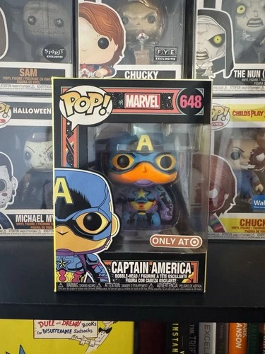 Funko POP! Marvel Captain America Blacklight #648 Target Exclusive