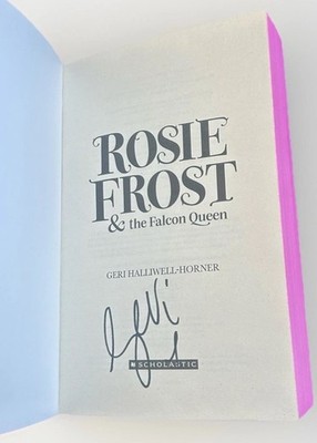 Geri Halliwell Spice Girls Rosie Frost Pink Sprayed Edges Ed Book Ginger