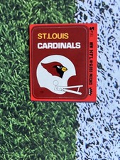 1978 Fleer Football St Louis Cardinals Team Action Helmet Logo Sticker