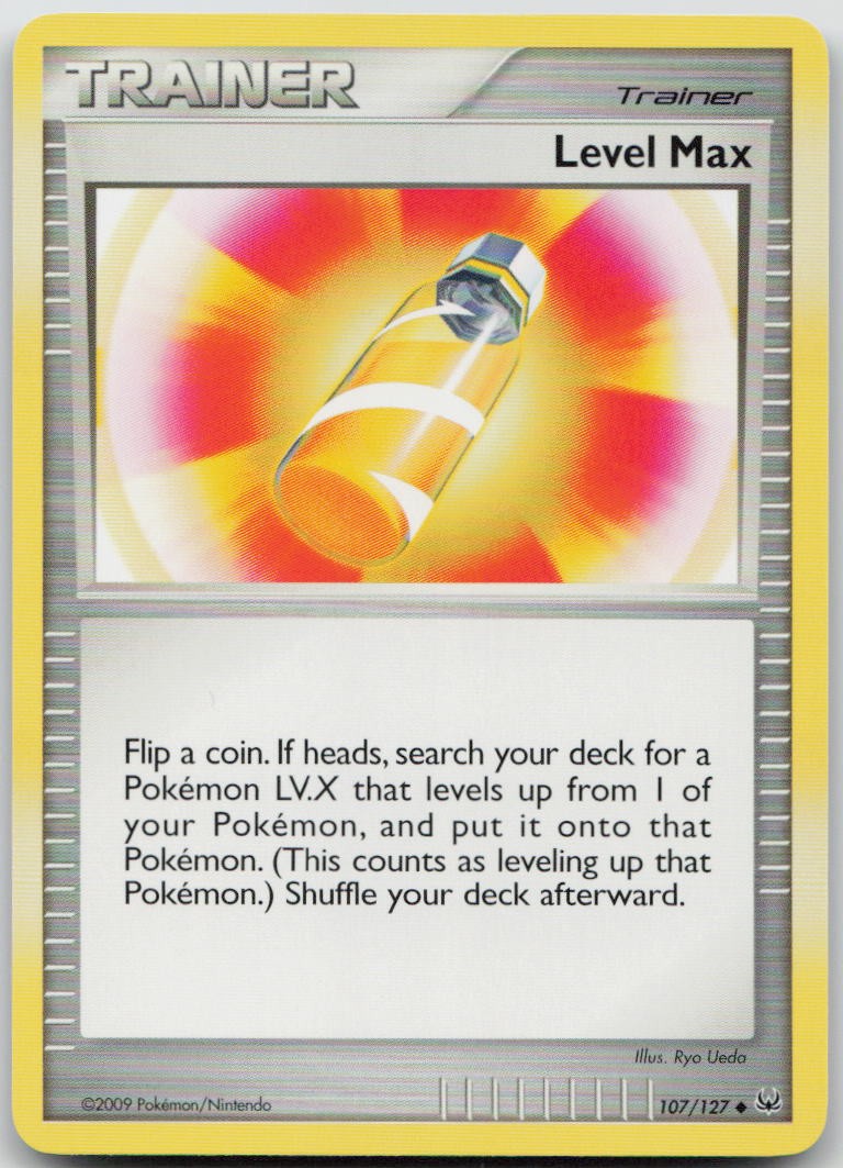LEVEL MAX 107/127 UNCOMMON PLATINUM POKEMON NM/M
