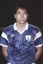 Jari Litmanen foto originale firmata 10 x 15 cm