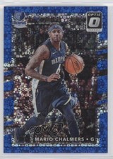 2017-18 Panini Donruss Optic Fast Break Blue Prizm 32/50 Mario Chalmers #71 uk2