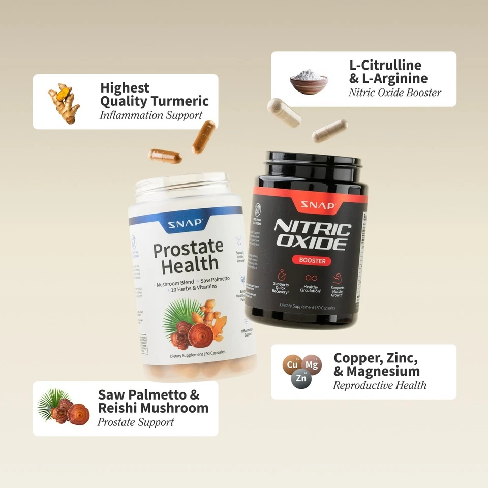 Caliente refuerzo de óxido nítrico - L-arginina L-citrulina 1500 mg + paquete de salud de la próstata Foto 4 de 4