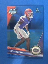 2023 Bowman University Chrome Blue Refractor Jason Marshall Gators /199