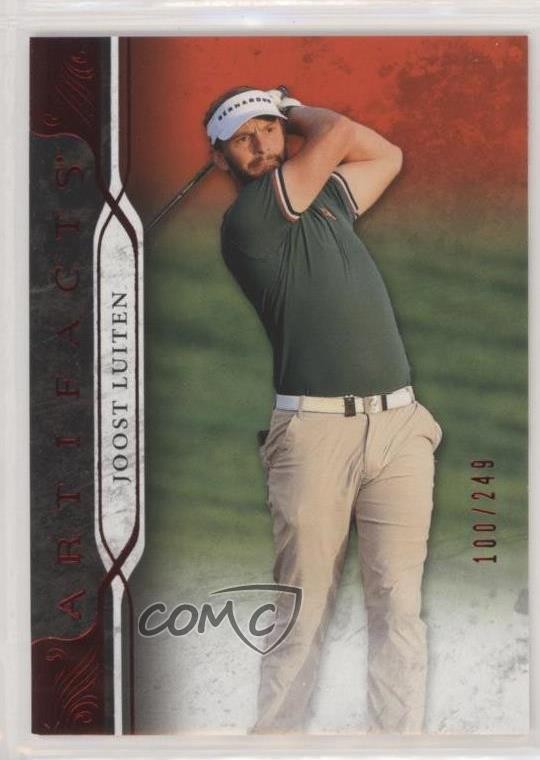 2021 Upper Deck Artifacts Red 100/249 Joost Luiten #38 Rookie RC l5j