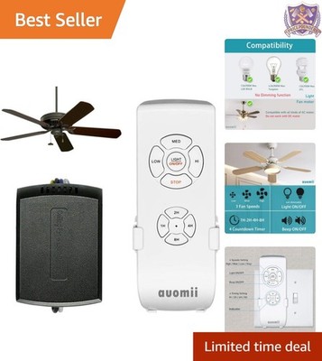 Ceiling Fan Remote Control Kit Wireless Light Speed Timer 3 in 1 Universal