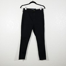 NWT Hollister Black Curvy High-Rise Black Jean Leggings Size 29