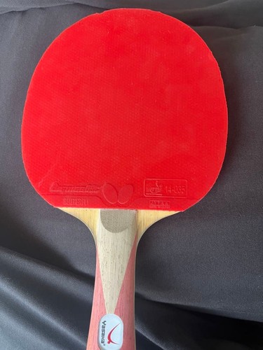 Butterfly Dignics 09c & Victas V-Black Table Tennis Rubber Set