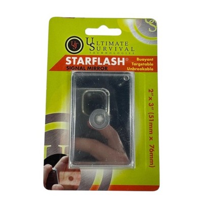 Ultimate Survival Starflash Signalspiegel schwimmfähig unzerbrechlich zielbar Neu