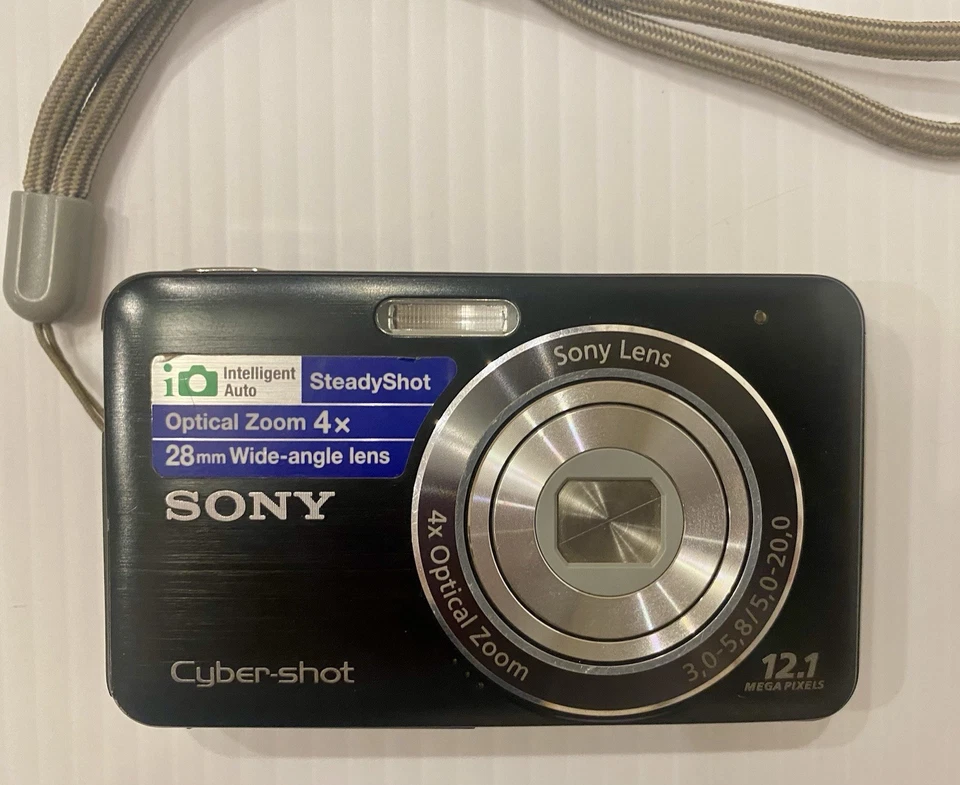 Sony Cyber-Shot DSC-W310 12.1MP Camera w/Charger and 2GB SD Card Tested Working - image 4 of 4