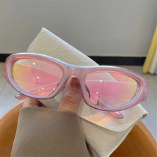 Wraparound Sport Sunglasses Mirror UV400 Lenses Driving Outdoor Unisex Glasses