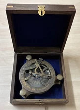 West London Compass With Blue Felt Box