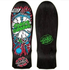 Santa Cruz Cluas Grabke Exploding Clock Skateboard Deck