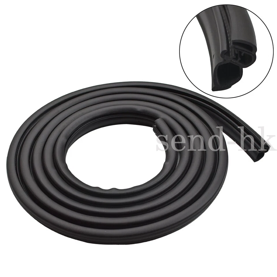 LH or RH Side Front Door Weatherstrip Seal for 07-14 Chevy Silverado GMC Sierra - Image 2 of 4
