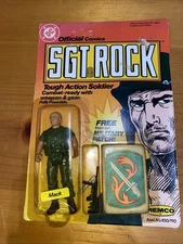 1981 DC Official Comics Sgt Rock MACK Action Figure NEW Remco UNPUNCHED