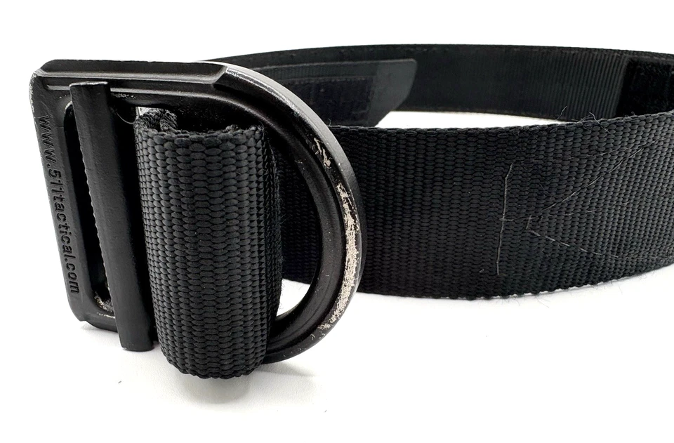 "Cinturón de batalla 511 Tactical Maverick mediano 32-34"" cintura negro policía militar" Foto 4 de 4