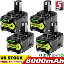 Pack For Ryobi P108 18V 8Ah / 9Ah High Capaci...