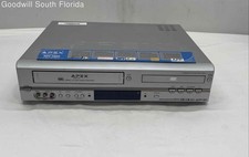 Apex ADV-3880 Silver Home Electronics Portable Hi-Fi VCR DVD Player Not Tested