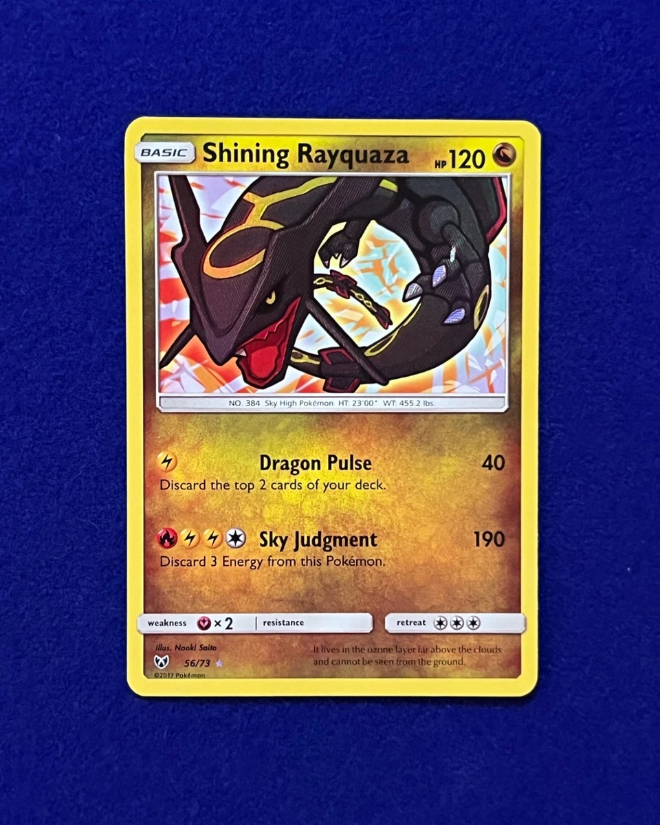 Shining Rayquaza Pokémon TCG Cards for sale | eBay