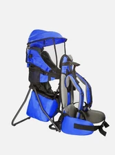 ClevrPlus CC Hiking Child Carrier Baby Backpack Camping for Toddler Kid, Blue