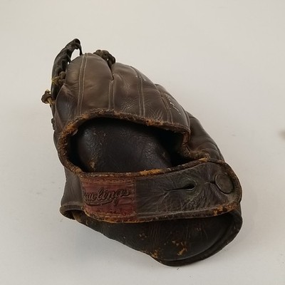 Vintage Baseball Glove LHT Martin Marion Rawlings G600 Mister Shortstop Left HT