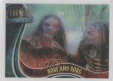 2001 Rittenhouse Farscape in Motion The Good Bad & Ugly Rorf and Rorg #U10 d8k