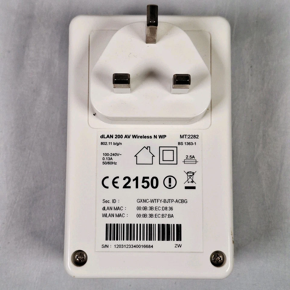 Devolo dLAN 200 AVeasy Home Network Starter Kit 2 x MT2111 1 x MT2224 1 x MT2282 - Image 3 of 4