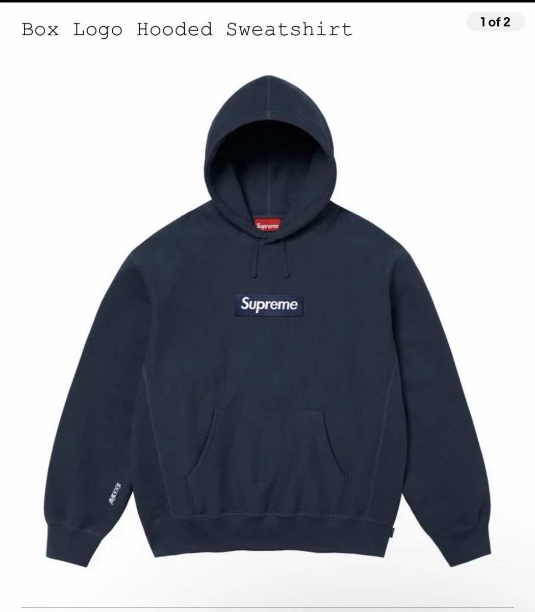 Supreme Blue Cotton Hoodies & Sweatshirts for Men for Sale | Shop