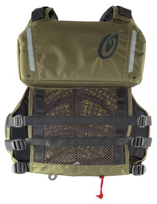 Old Town Lure Angler II PFD S/M - Comfortable, Durable Water-Resistant Life