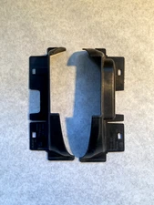 2015-2019 BMW X6 Air Duct Radiator Grille Guide Left & Right OEM NEW 51747324140