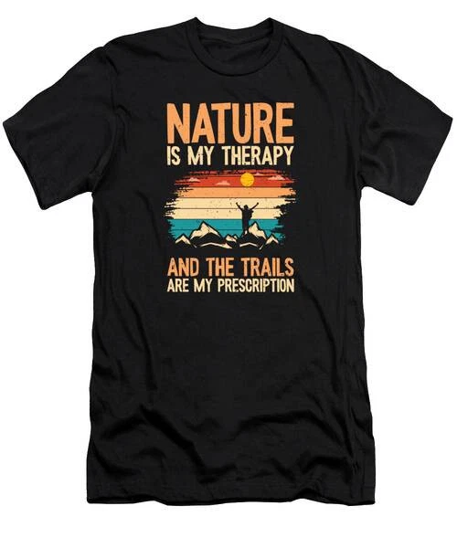 Hiking Camping Mountain Hiker T-Shirt S to 3XL