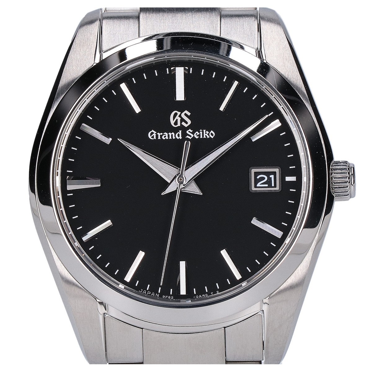 SEIKO WATCH GS GRAND SEIKO SBGX261 HERITAGE COLLECTION BLACK DIAL QUARTZ MEN'S