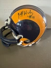 Los Angeles Rams Mini-Helmet Throwback (autographed)