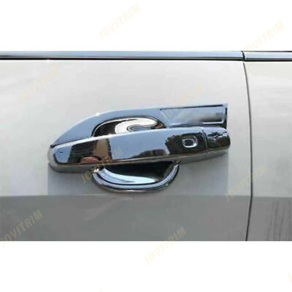 For Chevrolet Malibu 2019-2022 Chrome ABS Exterior Side Door Handle Cover Trims Foto 3 de 4