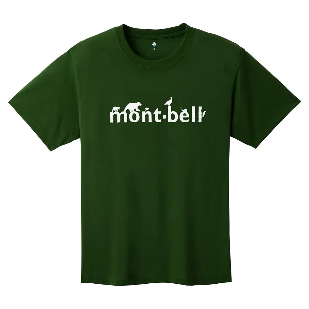 MONTBELL Wickron T-shirt mont-bell logo ASIAN SIZE