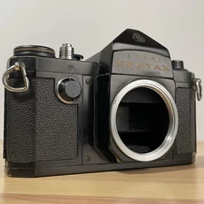 Super Rare Original Black Pentax K King SLR 35mm Film Camera Body G 7749